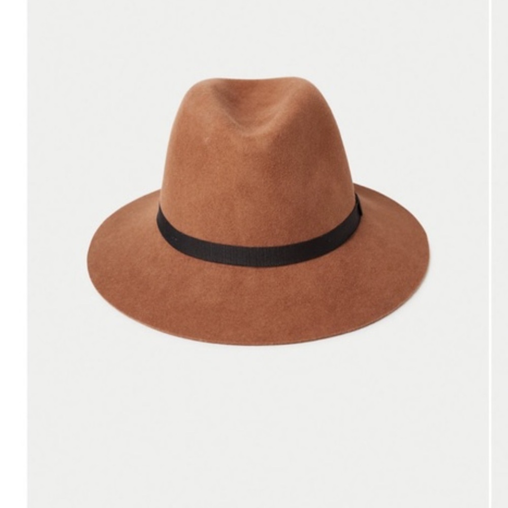 gap wool Classic Brown Fedora Hat